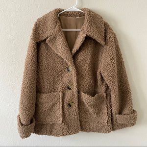free people teddy coat